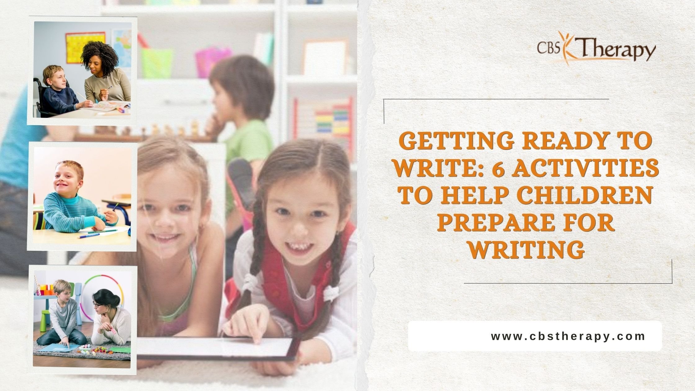 Getting Ready to Write Activities to Help Children Prepare for Writing